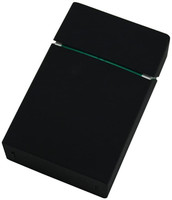 Cajas de Cigarrillos de Silicona Negra Personalizadas, Impermeables, con Relieve, Regalos al por Mayor para Bodas y Promociones