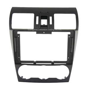 Marco de Radio para Coche <span class=keywords><strong>IMPREZA</strong></span>, Marco para Reequipamiento de Estéreo, Accesorios para el Tablero de Instrumentos para SUBARU FORESTER 2012-2018 <span class=keywords><strong>XV</strong></span> Negro ABC - Product Image 4