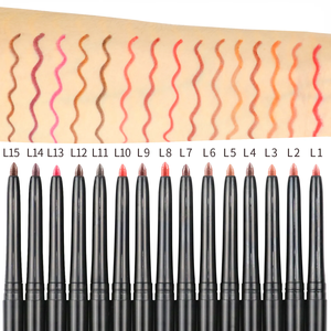 10 Farben Natural Nude bis Dark Wasserdicht Langlebig No Fade Soft Pencils Lippenstift Make-up Geschenkset für die tägliche Reise Party Arbeit - Product Image 3