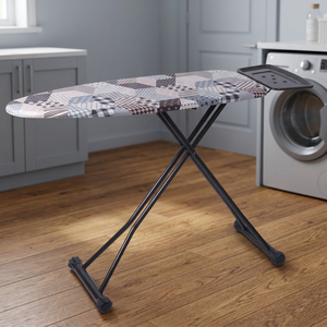 Planche à repasser pliable Galileo Sordine, type sur pied, gain de place, support de fer réglable en hauteur, capacité 8 kg, support en plastique et acier - Product Image 2