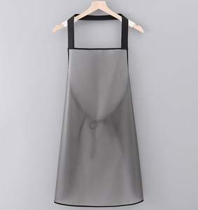 Tablier en TPU translucide en gros, imperméable à l'eau et à l'huile, vêtements de travail spéciaux pour la restauration, mode féminine, tablier sans lavage - Product Image 3