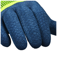 Guantes de Trabajo XINGYU de Poliéster Espumado con Látex, Calibre 13, Transpirables, Antideslizantes, para Jardinería, Plantación, Agricultura e Industria Ligera
