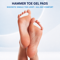 Anneaux séparateurs d'orteils en gel de silicone pour la correction du hallux valgus, orthopédiques, pour le yoga, écarteurs et redresseurs d'orteils