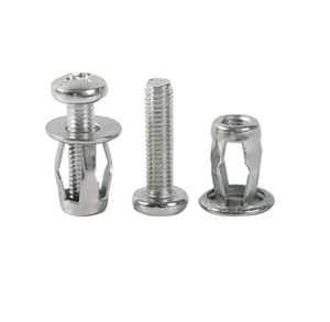 Venta Directa de Fábrica: Tuercas Remachables de Cabeza Plana de Acero al Carbono con Recubrimiento de Zinc Amarillo, Clase 4.8 y 6.8, Rosca Derecha M3-M12 - Product Image 1