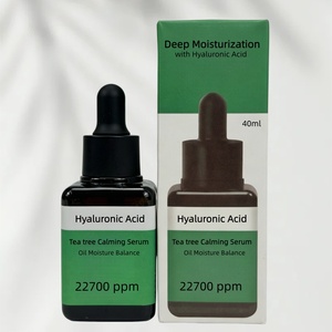 Sérum Apaisant à l'Arbre à Thé Style Coréen, Essence Anti-Rougeurs Rapide, Acide Hyaluronique <span class=keywords><strong>pour</strong></span> le Soin du Sébum, Essence Apaisante <span class=keywords><strong>pour</strong></span> la Peau - Product Image 2