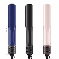 Lisseur de cheveux professionnel personnalisé à chauffage rapide, plaque en céramique, écran LCD, USB, ions négatifs, électrique