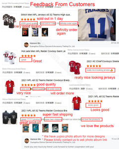 2024 maillots de Football américain populaires de haute qualité pour hommes femmes maillot brodé maillots verts personnalisés USA taille #1 HURTS - Product Image 6