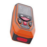 Télémètre laser portatif BTE C5 120m multifonctionnel pour la mesure de la distance/la surface/le volume, classé IP67, batterie au lithium rechargeable