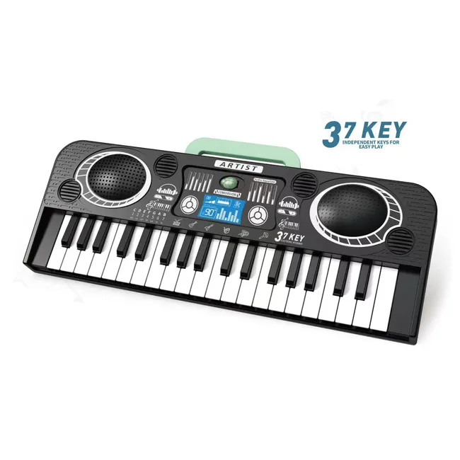 Niño 37 teclas música teclado piano juguete iluminación teclado instrumento musical órgano electrónico
