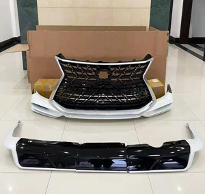กันชนหน้า ABS สำหรับ Hilux ปี 2016 สำหรับ Lexus Lx <span class=keywords><strong>570</strong></span> ชุดแต่งตัวถังแบบอัพเดท - Product Image 2
