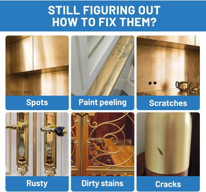 Hochglanz goldfarbe Schnellt rockn endes Acryl metall für Metall Gusseisen Elektro geräte Acryl Hot Selling - Product Image 6