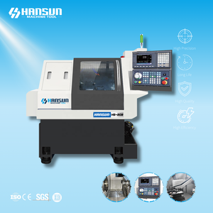 HANSUN Gang Type Petit tour CNC à lit plat Automatisation simple Mini tours CNC en option - Product Image 1