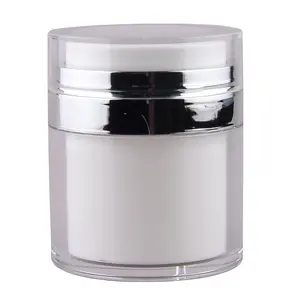 环保可生物降解化妆品罐亚克力塑料磨砂化妆品罐，适用于小型企业化妆品