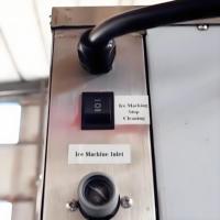 Machine à glaçons industrielle automatique à haute productivité avec moteur