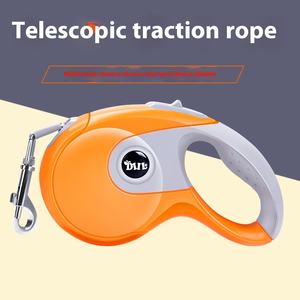 <span class=keywords><strong>Rare</strong></span> corde de laisse de chien et de chat coupe-vent auto-rétractable de couleur personnalisable, anti-dérapant durable, beau ruban d'outil de marche pour animaux de compagnie - Product Image 5