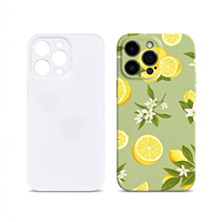 Casing HP 3D Sublimasi untuk iPhone 18 DUO 17 Pro Max 16 Plus 15 14, Cetak Transfer Panas, Lapisan Tunggal PC Keras Tipis, Pelindung Fim