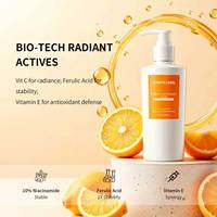 Lait corporel non gras 10% Niacinamide & Vitamine C Bio-Tech Radiant Actives Acide Férulique 400ml OEM