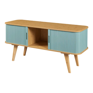 Meubles pour téléviseur en bois Eco Go avec 2 portes coulissantes Produit à vendre populaire Meubles pour téléviseur pour salon modernes et luxueux Armoire pour téléviseur - Product Image 3