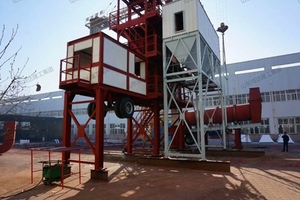 HONGDA YLBM750 Centrale à béton mobile 60 t/h Sortie 750kg Mélangeur automatique Portable Station de mélange de béton - Product Image 2