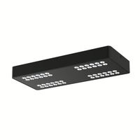 Plafonnier LED contemporain intelligent pour intérieur, IP44, base en aluminium, montage en surface, utilisation hôtelière, IRC élevé 90, large plage de tension, garantie 3 ans