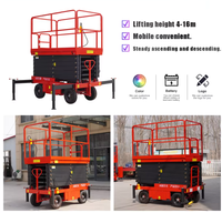 Offre Spéciale Expédition Mondiale Plateforme Élévatrice à Ciseaux Extensible Tout-Terrain 6m 230kg pour Entretien d'Entrepôt et Levage Lisse