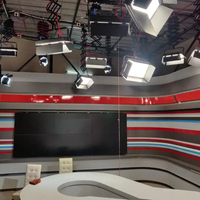 Control Remoto DMX512 de Aluminio Simar para Equipos de Transmisión de Estudios de Noticias de Televisión, Producción de Programas y Transmisión en Vivo