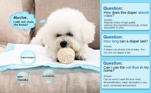 Meilleur vendeur 2024 achats en ligne produits pour animaux de compagnie marque privée tapis de dressage de chien pour chiens chiot tapis de dressage de pipi - Product Image 6