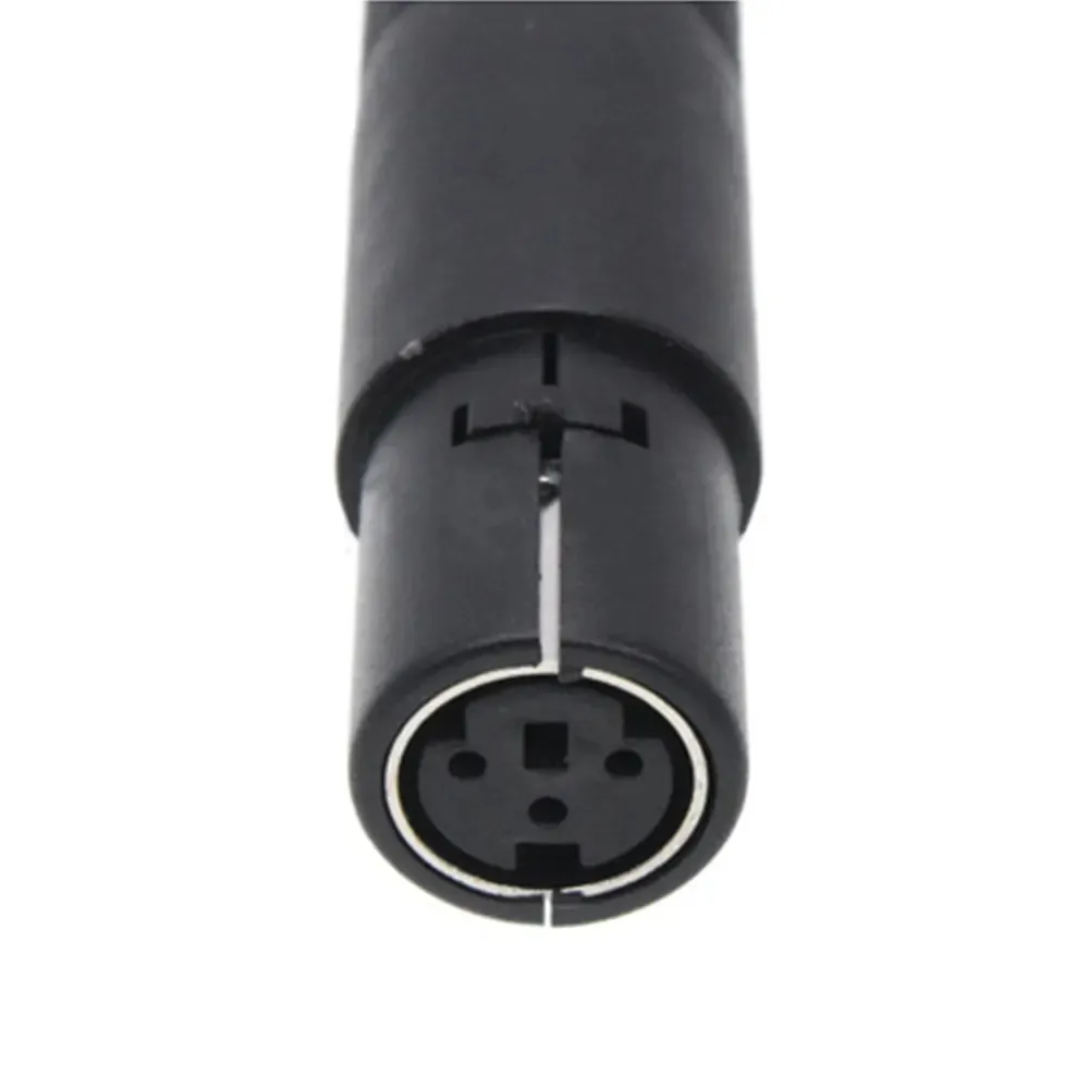 Lötkabel Mini-DIN-Anschluss S-Video-Terminal kreisförmig 3/4/5/6/7/8 Stift männlich/feminil mit Plastikgriff-Adapter