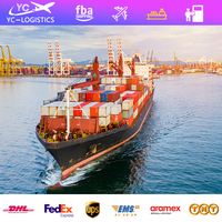 Conteneur d'expédition de la mer de la Chine aux États-Unis Expédition de fret de la Chine à l'Europe Agent de transport