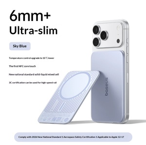 Batería Externa Magnética <span class=keywords><strong>Baseus</strong></span> Picogo Air AM71 3C de 5000mAh 22.5W 10000mah, Cargador para Teléfono Móvil - Product Image 2