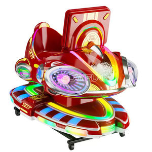 Playfun China Fornecedores De Cavalos De Carro De Corrida De Vídeo Jogo De Moedas Mp 5 Tela Swing Plástico Kiddie Rides para Playground - Product Image 2