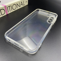 Pour Samsung A15 A16 coque souple en TPU De Téléphone Mobile étui transparent antichoc épaissi 2mm Transparent