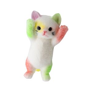 Mini Juguete Sensorial Antiestrés de TPR con Forma de Gato, Color Arcoíris, para Niños y Adultos - Product Image 4