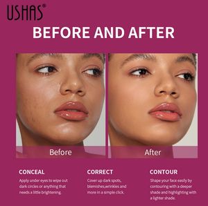 Nuevo <span class=keywords><strong>corrector</strong></span> <span class=keywords><strong>de</strong></span> cabeza <span class=keywords><strong>de</strong></span> <span class=keywords><strong>esponja</strong></span> para <span class=keywords><strong>ojeras</strong></span> pecas acné pigmentación y manchas base líquida hidratante <span class=keywords><strong>de</strong></span> larga duración - Product Image 4