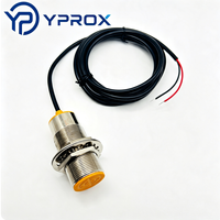 Sensor Proximitas Induktif Tahan Air YPROX LJ30A Seri M30 IP67 Jarak Deteksi 10-15mm Output Dua-Kawat NO/NC 10-30V DC