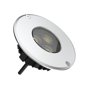 Addressable HK Factory INGROUND-105 <b>Pool</b> Light IP67 Waterproof 6W 2700K Tempered Glass Villa Spa Pathway Lamp Custom - Product Image 1