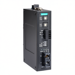 Convertidor de Medios de Fibra Óptica Moxa ICF-1150-S-ST, Conector ST Monomodo, Uso Industrial - Product Image 2