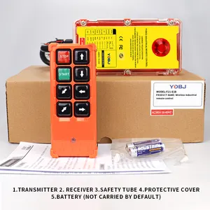 Controle de controle remoto sem fio F21-E1B, transmissor de rádio e receptor à prova d'água, interruptor de eclusa