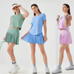 Sports d'été Jupes de <span class=keywords><strong>tennis</strong></span> pour femmes Jupes de golf pour femmes Fashions <span class=keywords><strong>Robe</strong></span> pour <span class=keywords><strong>femme</strong></span> - Product Image 2