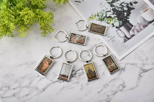 Porte-clés personnalisé <span class=keywords><strong>Frida</strong></span> Van Gogh, porte-clés en métal, ouvre-bouteille, porte-clés peinture, porte-clés avec logo - Product Image 5