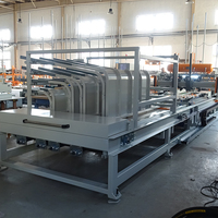 Machine à clouer automatique polyvalente SF9010 pour palettes en bois à 2-4 rangées de clous |   Machine de fabrication de palettes CNC à haute productivité 1200 pièces/8h
