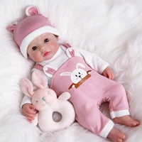 Poupées reborn en silicone pleine grandeur R&B BERCLA de 16 pouces, bébés réalistes, vente en gros d'usine, OEM, ODM, ASTM, CPC, CE pour filles