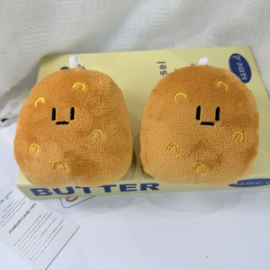 Porte-clés en peluche douce et moelleuse en forme de pomme de terre Kawaii, pendentif alimentaire, personnalisable OEM, pour ornement de sac à dos, vente en gros - Product Image 5