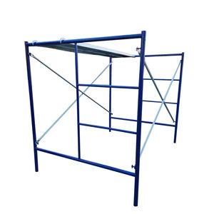 <span class=keywords><strong>Andamio</strong></span> Móvil de Acero Galvanizado de Cuatro Barras, Estilo Moderno, Capacidad de Carga de 500 kg, Alta Resistencia, Fácil Montaje, Portátil, 6 pies - Product Image 4