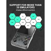 Console de jeu portable rétro Arkos 2.0 R36S 2026, écran IPS 3,5 pouces 640x480, Linux RK3326, 1 Go de RAM, joystick Hall, plus de 15000 jeux PS1 PSP