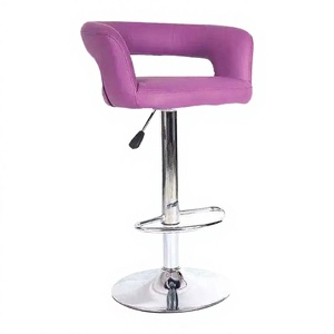 Taburete de Bar Comercial Moderno de Metal y Terciopelo, Ajustable en Altura, Giratorio 360°, para Hogar, Bar, Comedor, Sala de Estar, Exterior, Hotel - Product Image 3