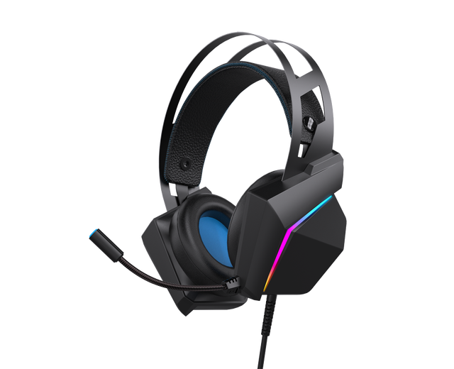 Gaming Headphones With Mic RGB Backlight GH690 Over Ear Wired Headset for PC Game