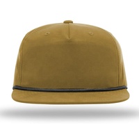 Casquette de baseball personnalisée à 5 panneaux, logo en PVC, découpe au laser, trous perforés, casquette de papa, corde rose, imperméable