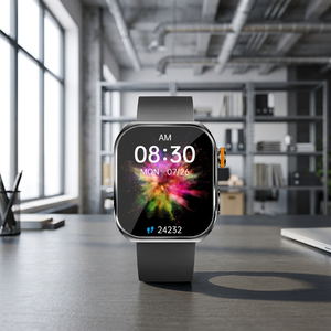 <span class=keywords><strong>Honor</strong></span> <span class=keywords><strong>Watch</strong></span> 5 ESIM Smartwatch con Display AMOLED Quadrato, Batteria da 400mAh, Resistenza 3ATM IP68, Risposta alle Chiamate, Assistente Vocale AI, Sveglia, Auricolari - Product Image 6
