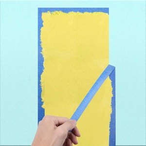 Cinta adhesiva <span class=keywords><strong>Waso</strong></span> verde, 25mm de ancho, 50m de longitud, cinta acrílica sensible a la presión activada por agua de un solo lado - Product Image 5